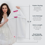FORMUL-A Microfiber Hair Towel Wrap – Anti Frizz Towel - Image 2