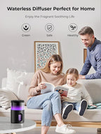 Waterless Diffuser for Essential Oil: Mini Battery Scent Diffuser for - Image 3