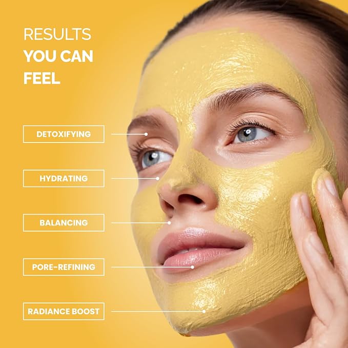 PLANTIFIQUE Korean Turmeric Clay Mask - Image 3