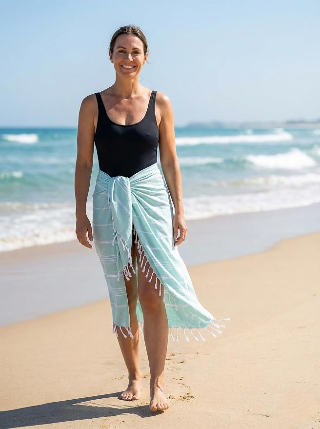 Cotton Turkish Beach Towel - Image 2