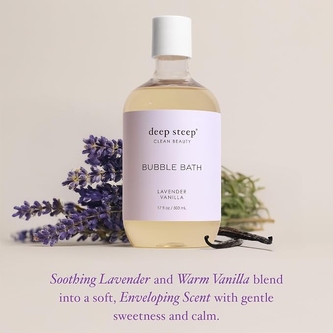Deep Steep Lavender Vanilla Bubble Bath - Image 5