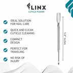 FLINX Metal Cuticle Pusher Tool 4 Pc Nail Manicure Tools Nail tools - Image 5