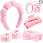 SPA Headbands and Wristband Set by Giesiery