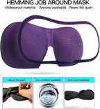 3D Eye mask for Sleeping, Machine Washable, Sleep Mask for Women, Blinder - Image 5