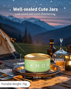 Scented Candles Gift Set, Natural Beeswax Aromatherapy Candles - Image 5