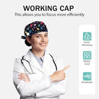 2 Pcs Working Cap with Sweatband - Image 2