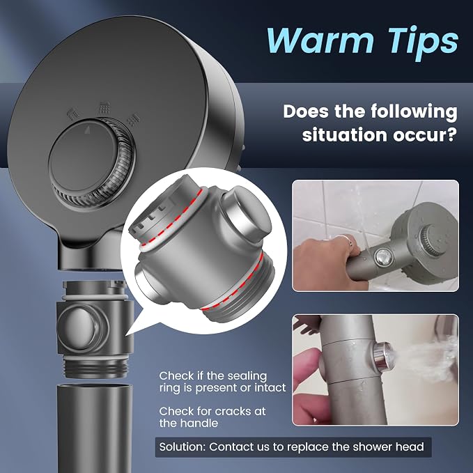 PWERAN Filtered Shower Head - Image 8