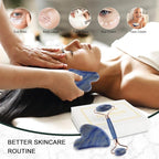 Jade Roller for Face, Facial Roller Massager Skin Care Tool, Gua Sha Facial - Image 6