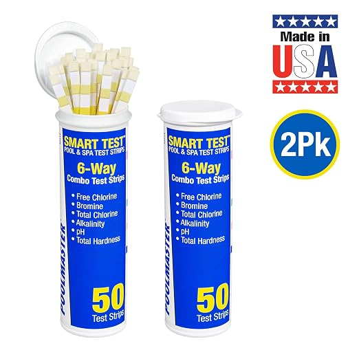 Poolmaster Smart Test 6-Way Swimming Pool and Spa Water Chemistry Test Strips - Image 2