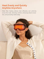 Heated Eye Mask for Dry Eye Relief, Cordless Warm Compress Sleep Mask - Image 4