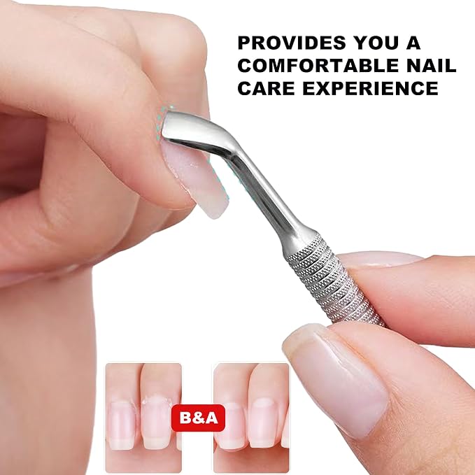 Pre-treatment Cuticle Pusher, Russian Prep Nail Pushers, Dual Ended Cuticle - Image 7