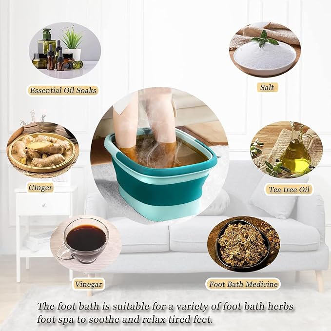 WMHYLYH Collapsible Foot Spa Bath Massager - Image 3