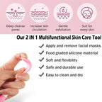 Facial Cleansing Brush, Pore Cleaning Brush Silicone - Image 2