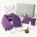 Microwave Heating Pad for Neck – Microwavable Neck Wrap & Eye Mask Set for Neck by inngi
