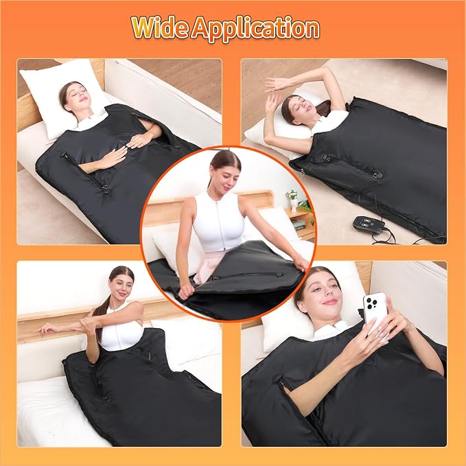 Infrared Sauna Blanket for Home: Portable Design Full Body Detox Therapy - Image 7