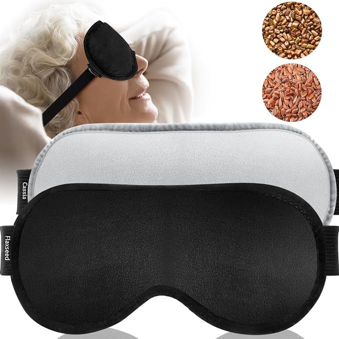 Heated Eye Mask, Moist Warm Compress Microwave - Image 9