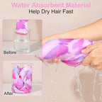 Basumee Microfiber Hair Towel Wrap - Image 2