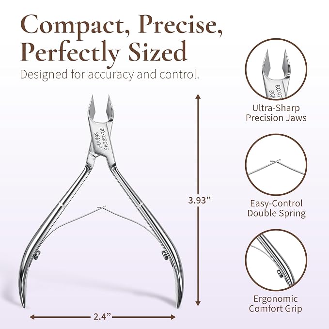 Professional Cuticle Cutter Trimmer Manicure Tools - Image 3