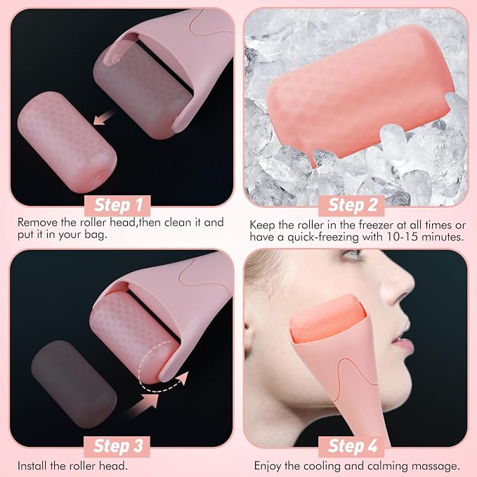 Fronnor Ice Roller for Face, Facial Massager Tool, Soothing Skin Care Tool - Image 5