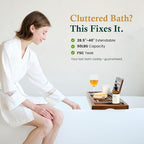 Teak Bathtub Tray, Bath Caddy - Image 7