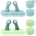 Snail Face Wash Headband Skincare & Wrist Bands by Unknown