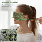 Jade Eye Mask, Large Facial Cooling Mask - Image 5