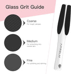 APRELM 3-Sided Nano Glass Foot File, 3-in-1 Coarse/Medium/Fine Foot Callus - Image 3