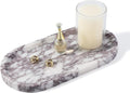 Koville Real Luxurious Natural Marble Vanity Tray, Stone Perfume Trays Jewelry by Koville