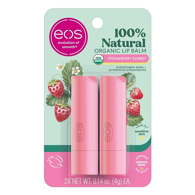 eos 100% Natural & Organic Lip Balm Sticks by eosproducts