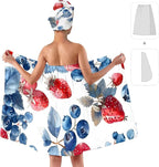 Strawberry Blueberry Bath Wrap - Image 2