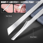 7-Piece Ingrown Toenail Treatment Set, Professional Stainless Steel Ingrown - Image 4