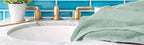 GLAMBURG Premium Cotton 4 Pack Bath Towel Set - Image 5