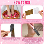 Mudder 2 Pieces Stainless Steel Pedicure Foot File Callus Remover Foot Scrubber - Image 3