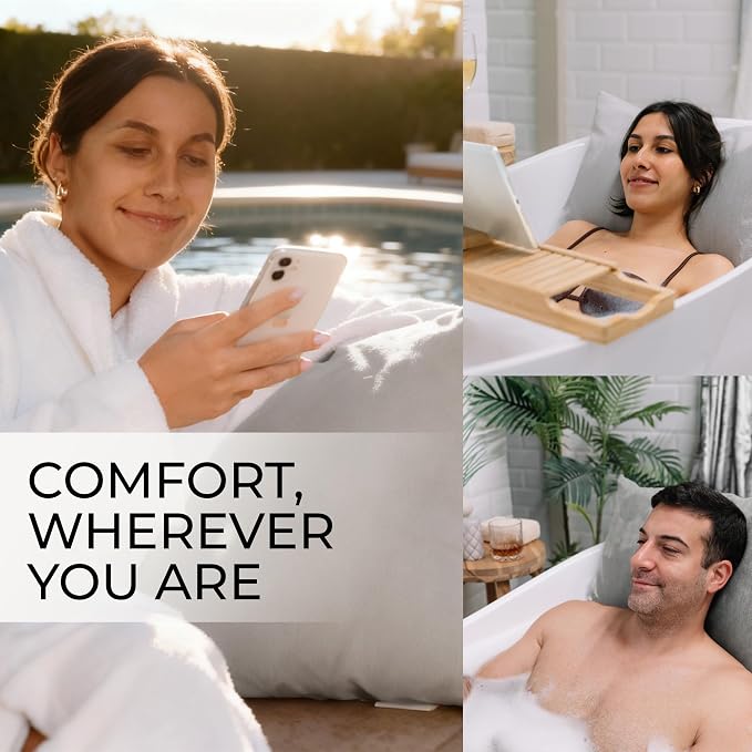 Luxury Bath Pillow for Tub - Image 12