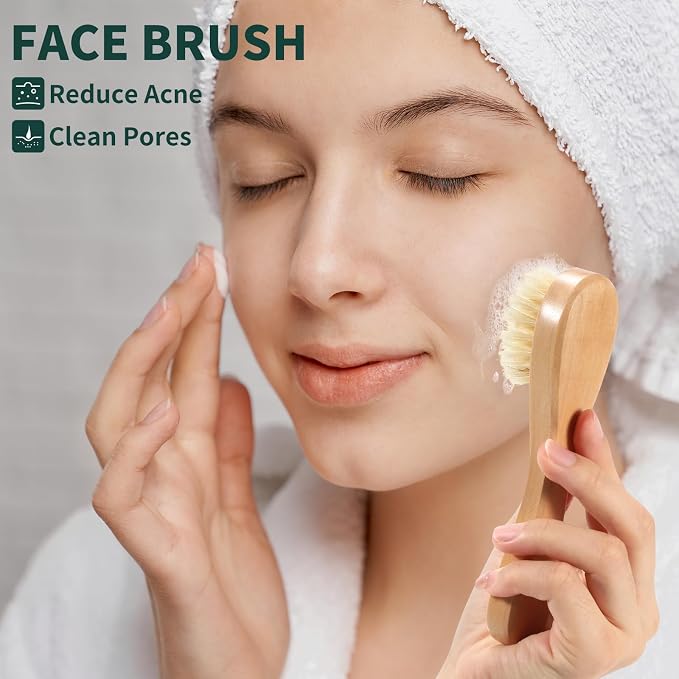 DEBETOOL Dry Brush Set for Body & Face - Image 5
