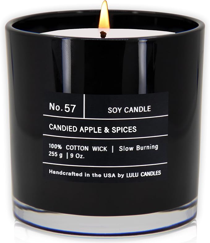 Lulu Candles | Candied Apples & Spices | Smells Sweet & Fruity | Luxury Scented by LULUCANDLES