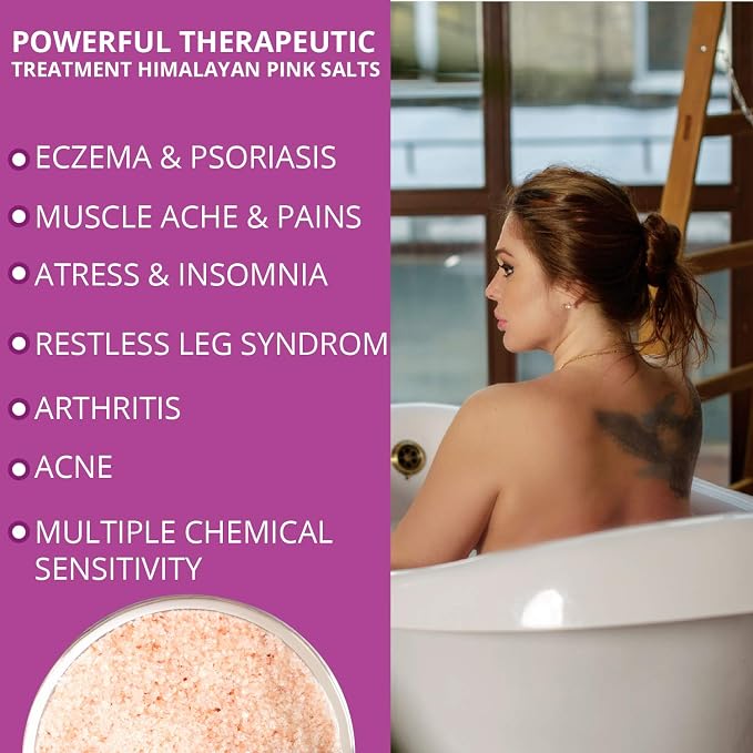 Natural Solution Himalayan Bath Salt Bag, Soften & Moisturize Your Skin - Image 3