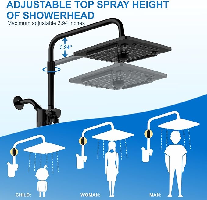 ELLO&ALLO Filtered Rain Shower Head - Image 3