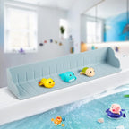 Bathtub Splash Guard for Tub, Silicone Bathtub Caddy Tray by Unknown