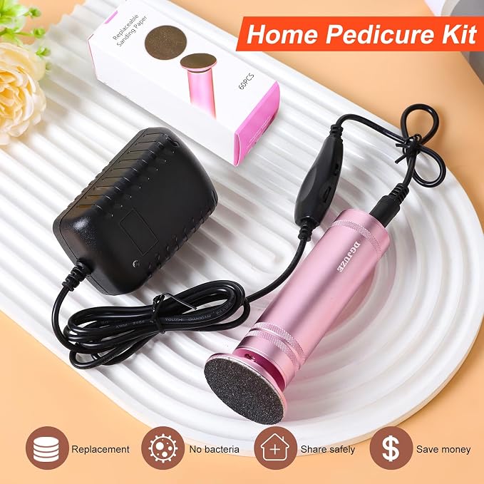PowerPro Electric Foot Callus Remover 36W Professional 1200rpm Adjustable Speed - Image 7