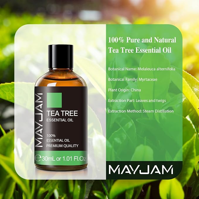 Tea Tree Essential Oil, MAYJAM Pure Essential Oils - Image 3