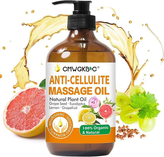 Anti Cellulite Oil Massage Oil for Massage Therapy, Body Oil for Skin by CMWGKBC