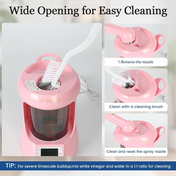 Hair Steamer, 2-in-1 Hair and Facial Steamer - Image 7