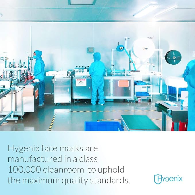 Hygenix Level 3 Procedure 3Ply Disposable Face Masks – ≥98% Filtration - Image 5