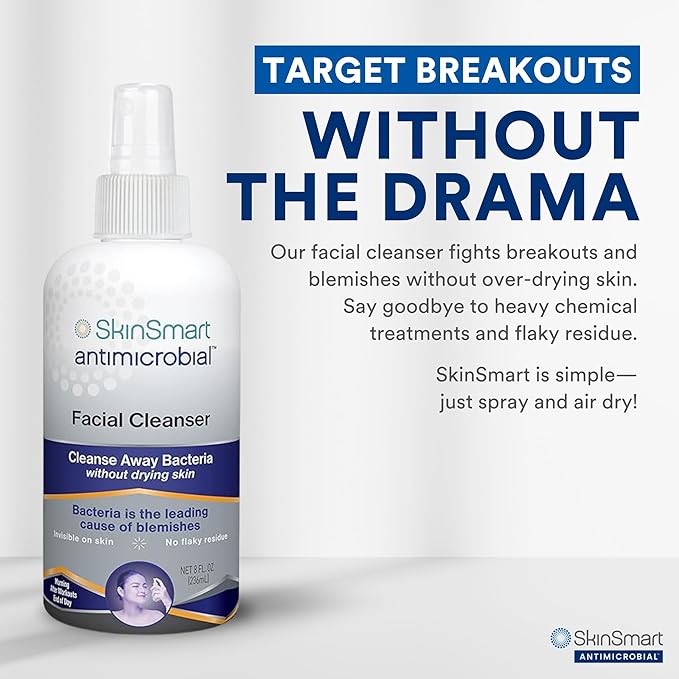SkinSmart Antimicrobial Facial Cleanser - Image 3