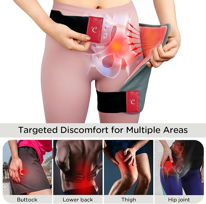 Comfytemp Hip Heating Pad Hip Brace, FSA Eligible Items Only List Birthday Gifts - Image 3