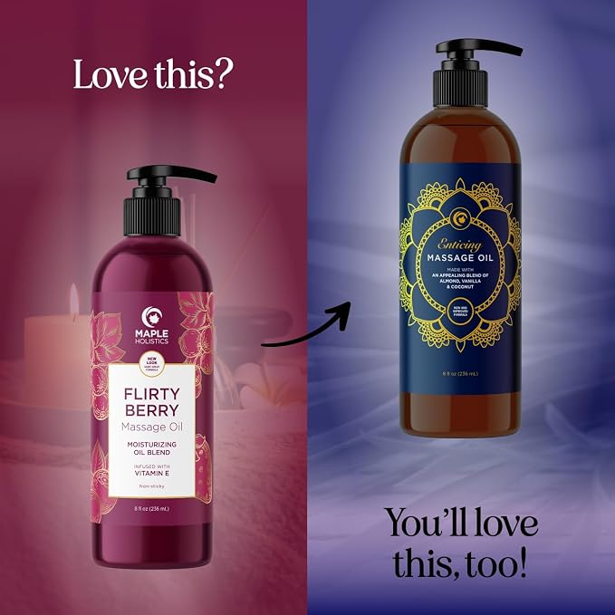 Berry Sensual Massage Oil for Couples - Image 5