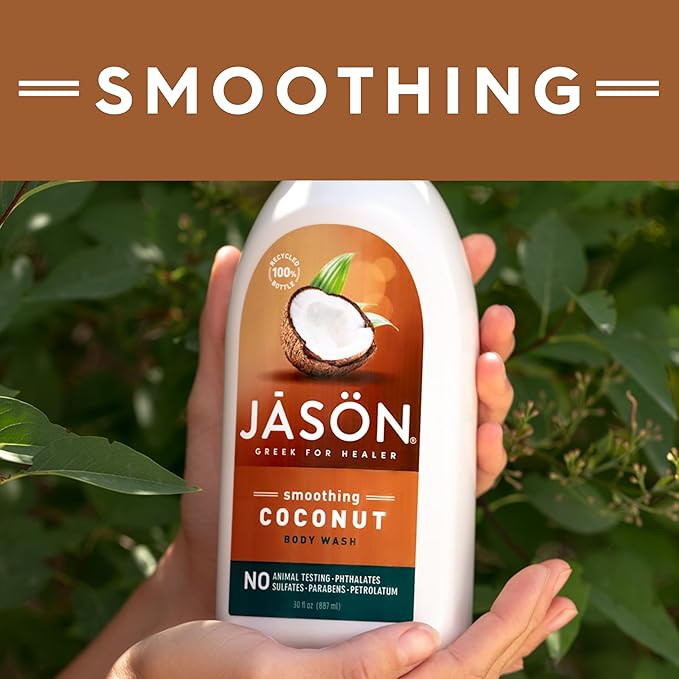 JASON Coconut Smoothing Body Wash, - Image 6
