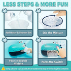 Lehoo Castle Toddler Bath Toys, Bath Bubble Machine, Dinosaur Bath Toys - Image 6
