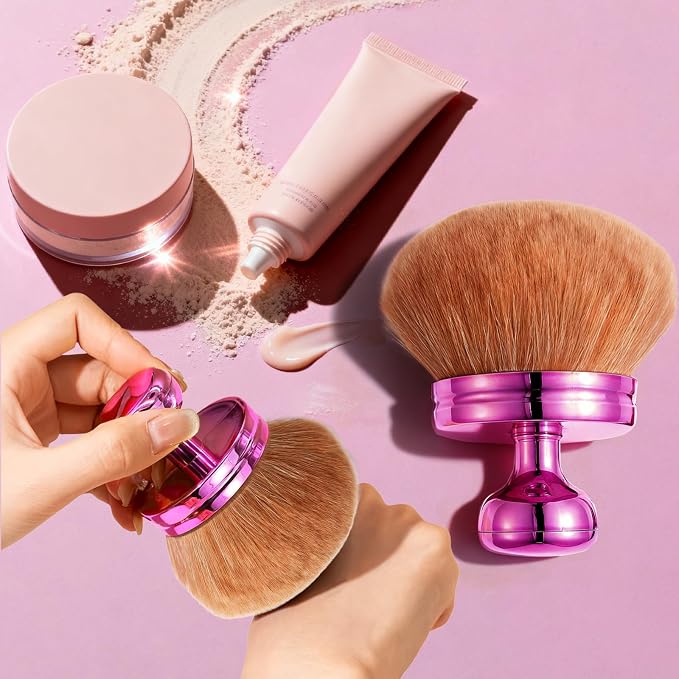 Extra Large Body Makeup Brush for Self Tanner, Kabuki Brush - Image 9